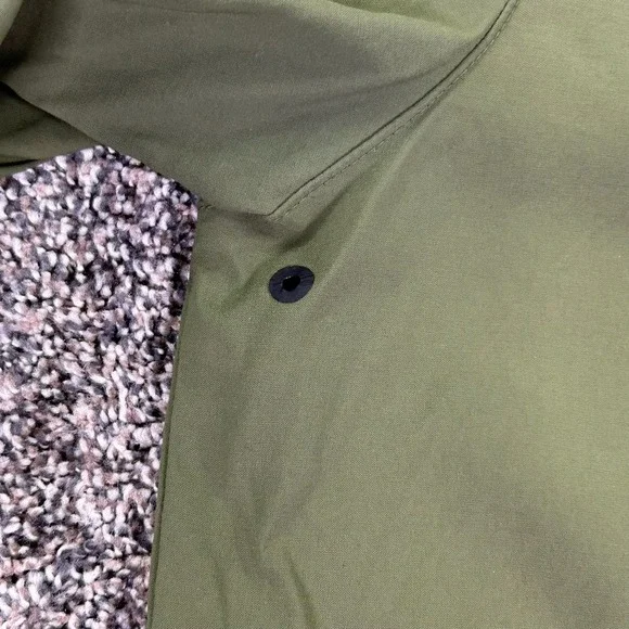 686 Everywhere Collection Snap Up Shirt Men Small Green Lightweight Long Sleeve - Picture 8 of 16